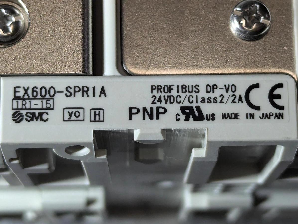 Used SMC Valve Assembly (4) Analog IN EX600-AXA , EX600-DYPF, EX600-DXPF,EX600-SPR1A