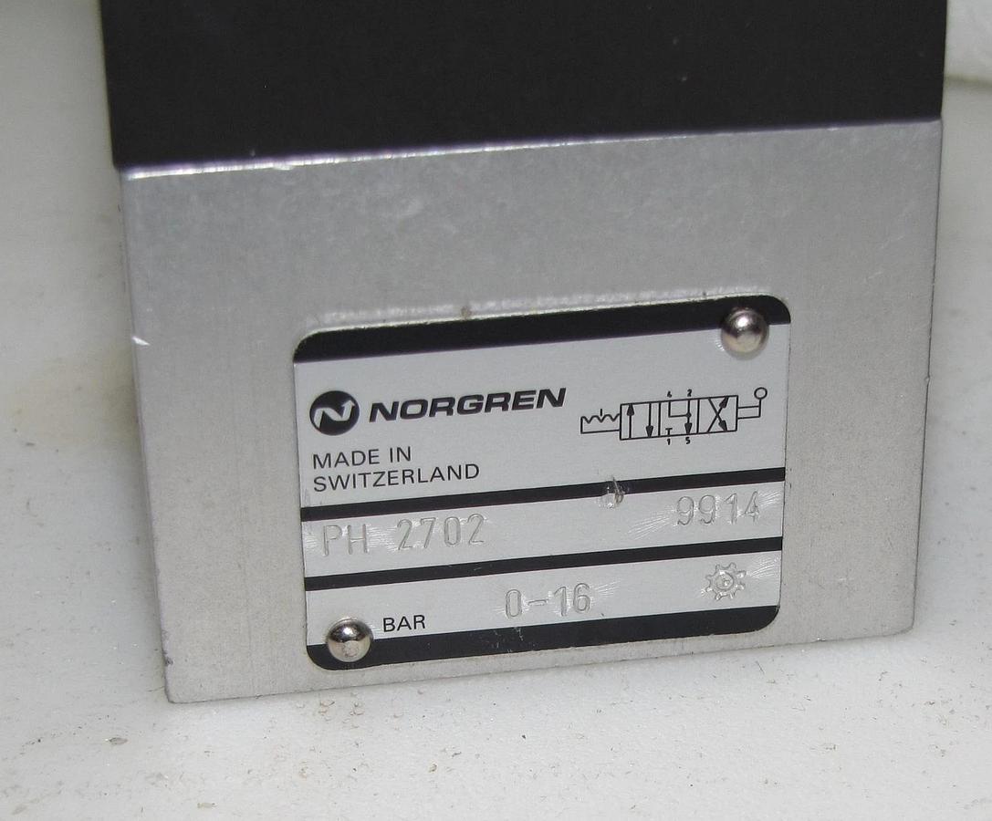 Norgren PH2702 ROTARY ACTUATOR  *NEW* made in Switzerland