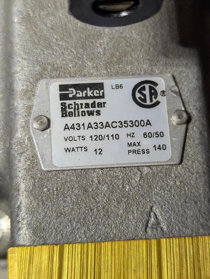 Parker  A431A33AC35300A valves solenoids