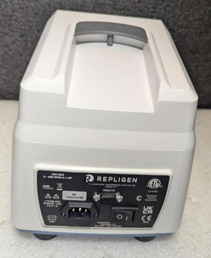 Used Repligen  KrosFlo KR1 with Head pump 900-2484 Use Tubing  L/S 13,14,16,25,18,17