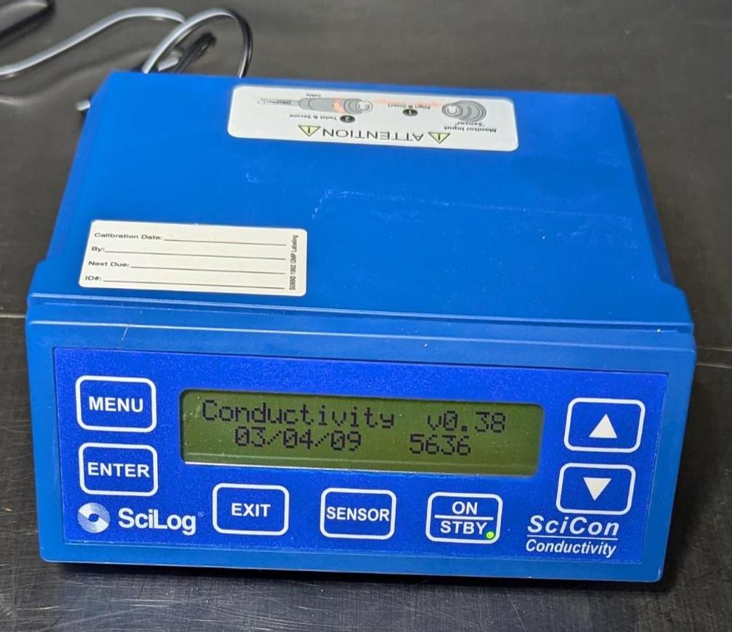 Used Parker SciLog SciCon Conductivity Monitor Display