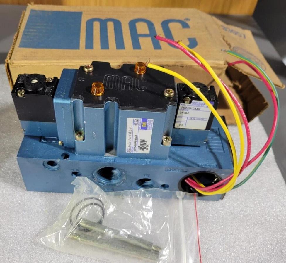 MAC 6323D-000-PM-591DA SOLENOID VALVE & PME591DAAG