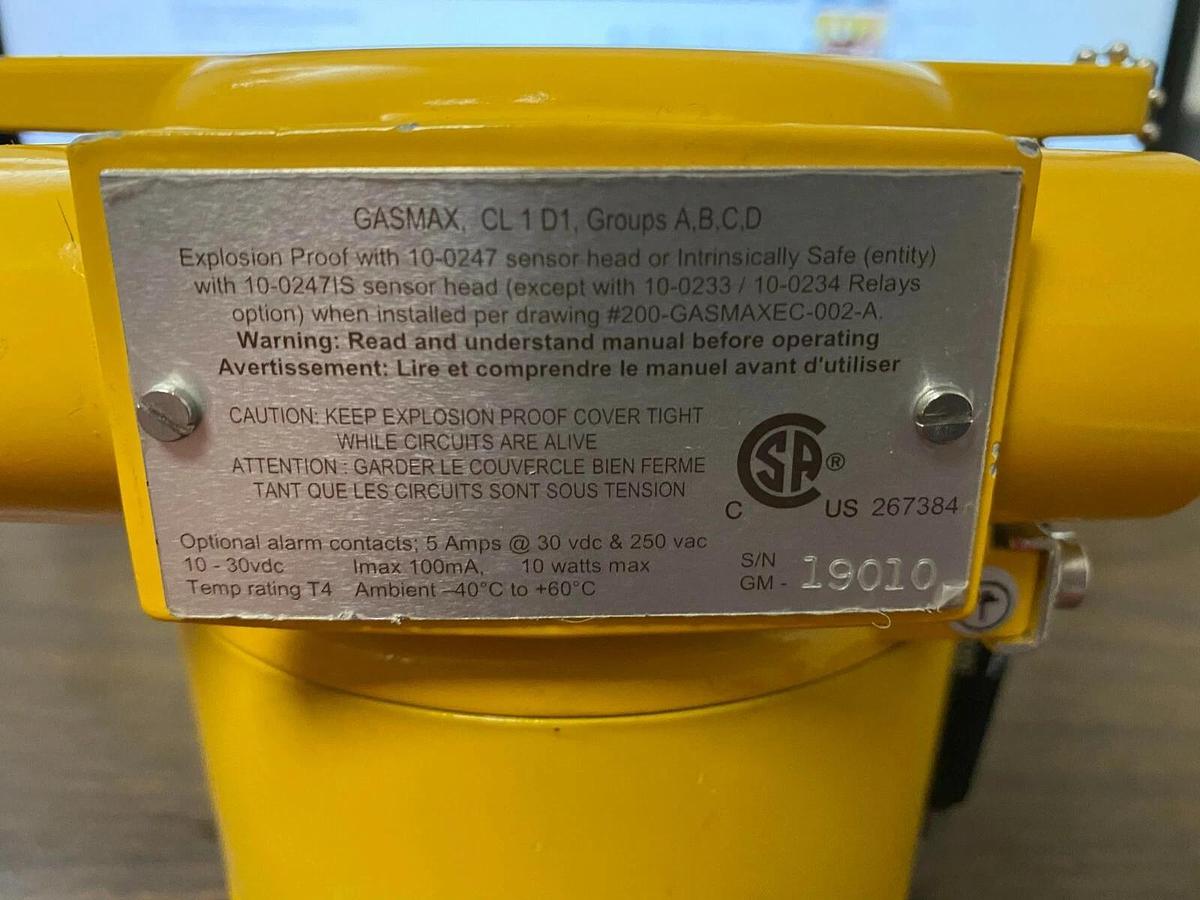 GDS Corp. Gasmax Toxic & Combustible Process Gas Monitor/Controller