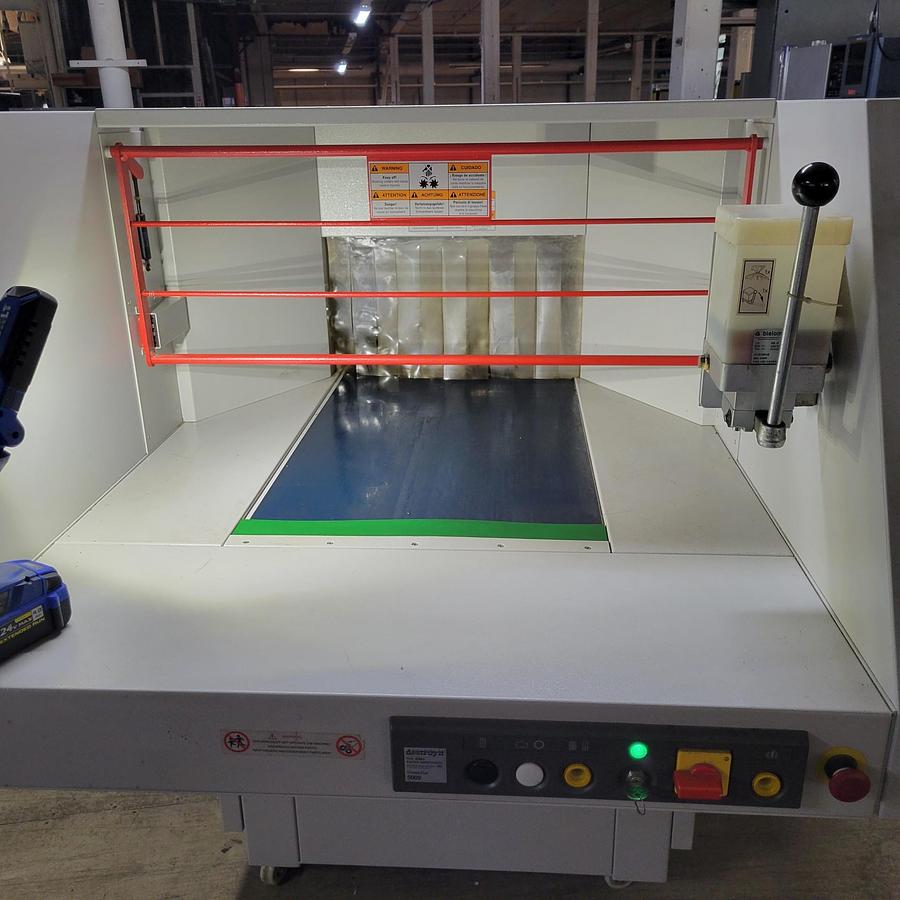 Used 5009-2 MBM Ideal DestroyiT CrossCut 5009 High Capacity Paper Shredder 220V 3PH
