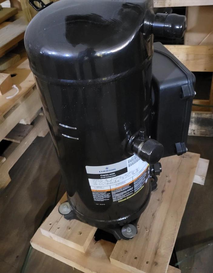 Copeland scroll compressor ZF34K5E-TFD-960 34000 BTU/Hr Low/Medium Temp. 460v