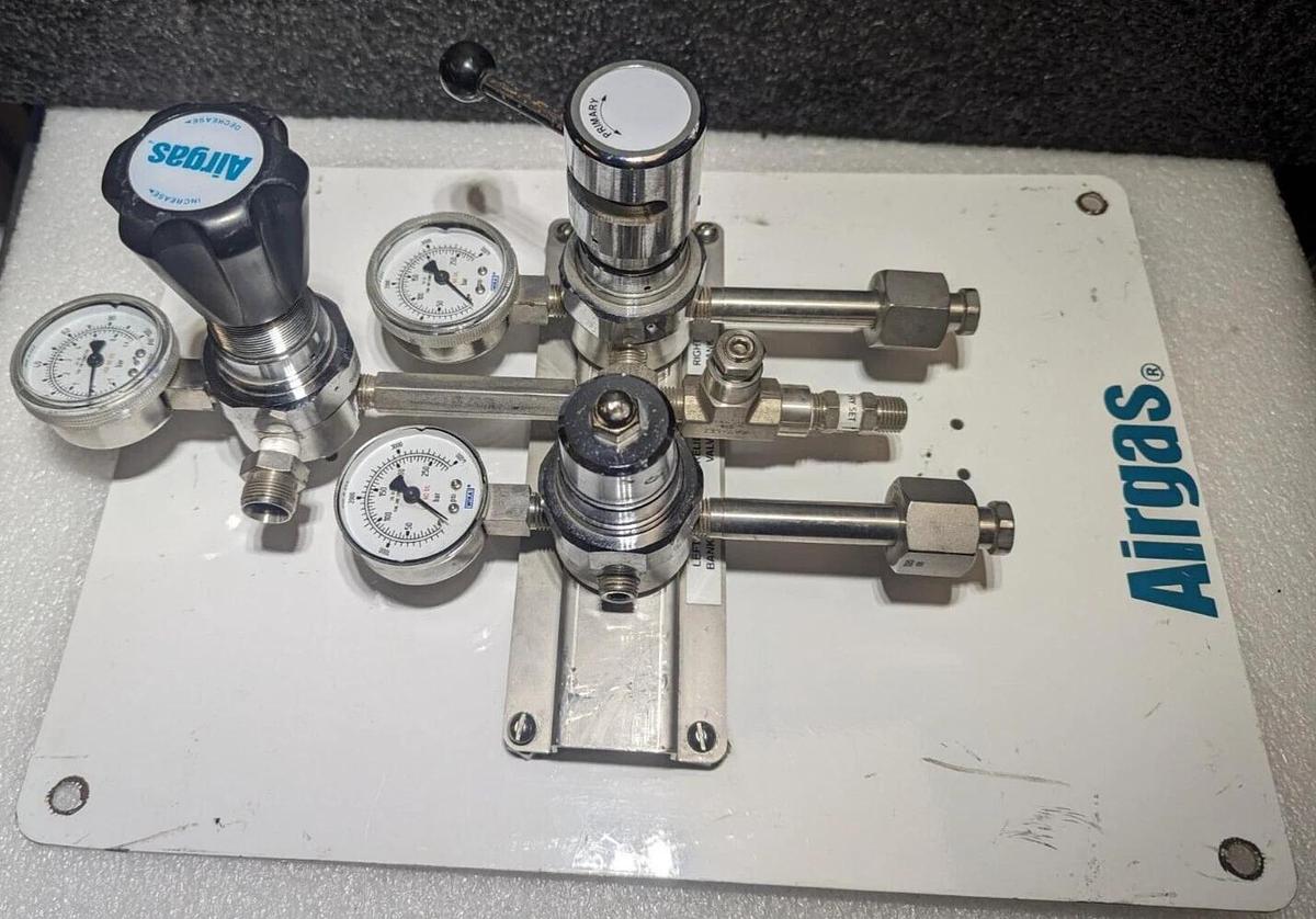 Used Airgas  Regulator   HP743M-050 / REG. HP743M-90P/ REG. HP743M-110