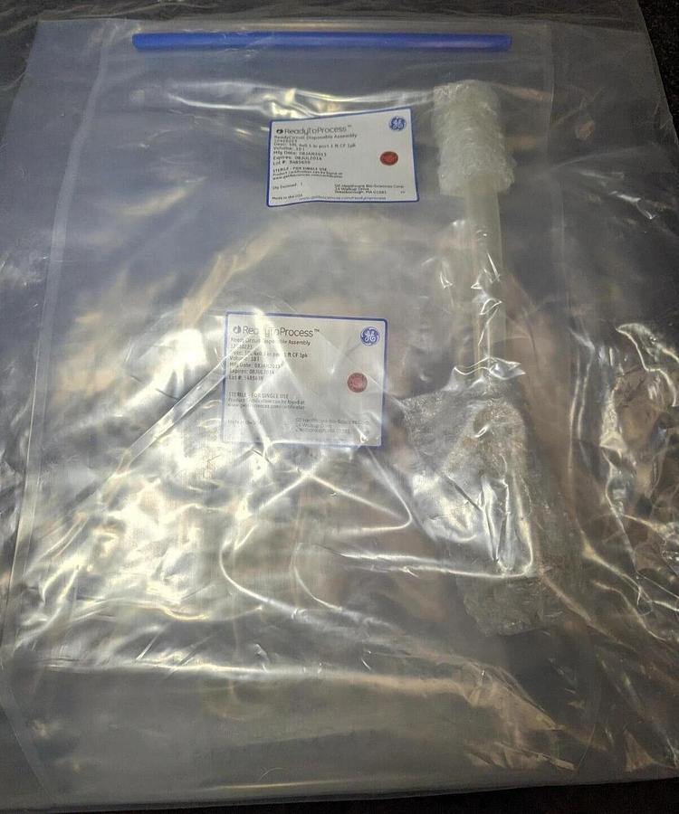 GE 12410223 ReadyCircuit Disposable Assembly 10L 4x0.5 in port 1ft CF 1pk