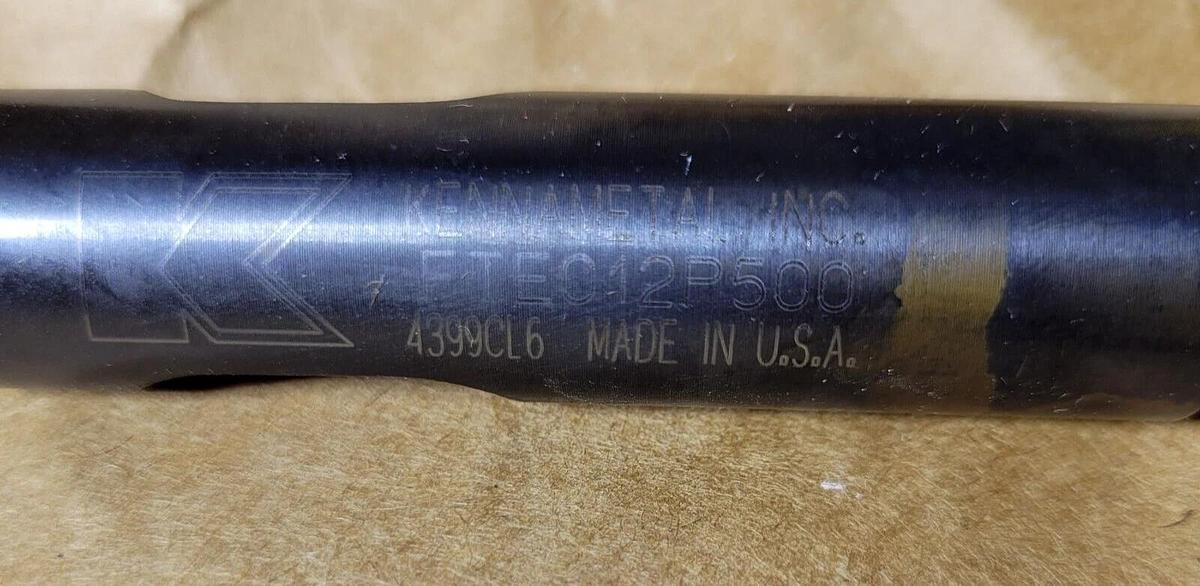 (2) Kennametal FTE012P500  0.44" - 0.44" Tap Extension  *new*
