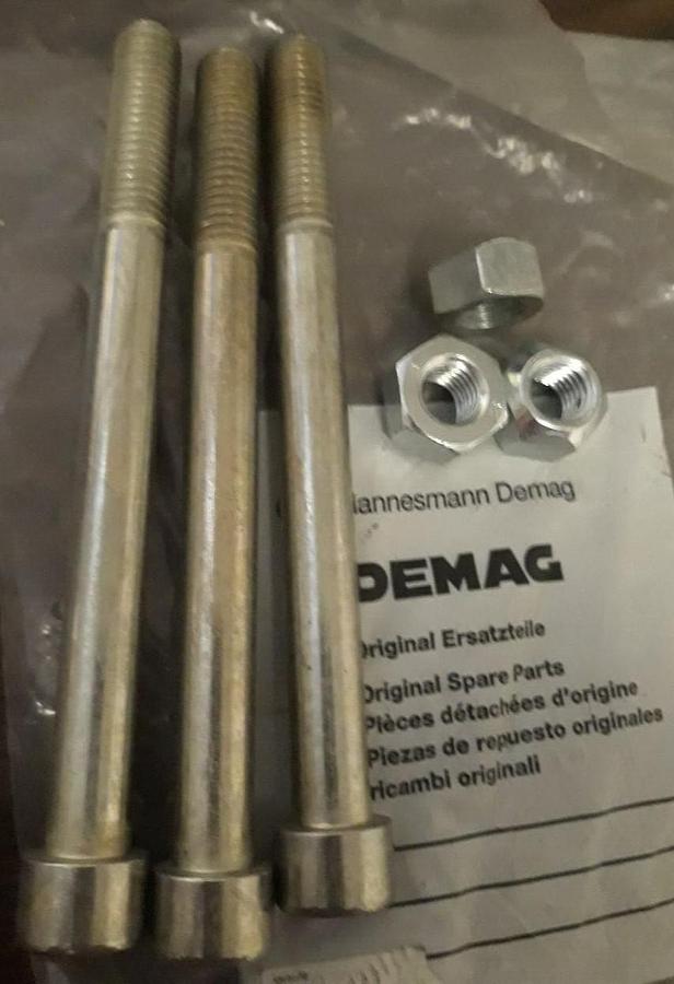 1, Lot of 2, Demag 98227344 Bolt Kit (Pack of 3)