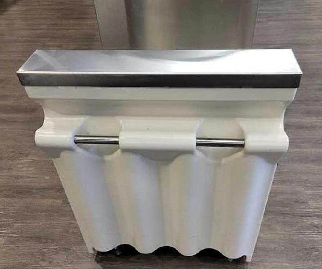Used GalleyLine® Matelock Mobile Tray Or Plate Starter Station, white 9441W/MH