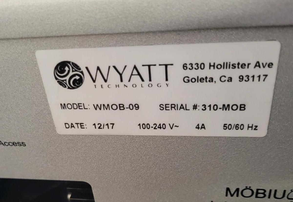 Used 2017 Wyatt Mobius Light Scattering Instrument WMOB-09  with Atlas