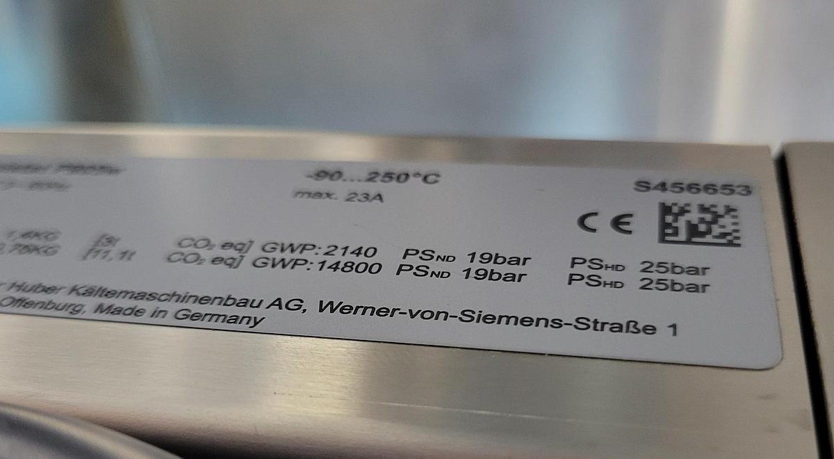 2021 Huber chiller Unistat P905w - Dynamic temperature control system -90° C