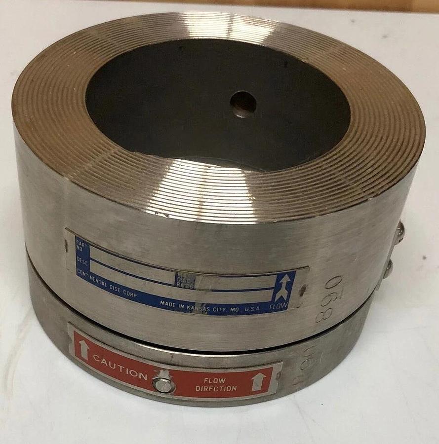 Continental MINTRX Rupture Disc Holder 3"  Hastelloy