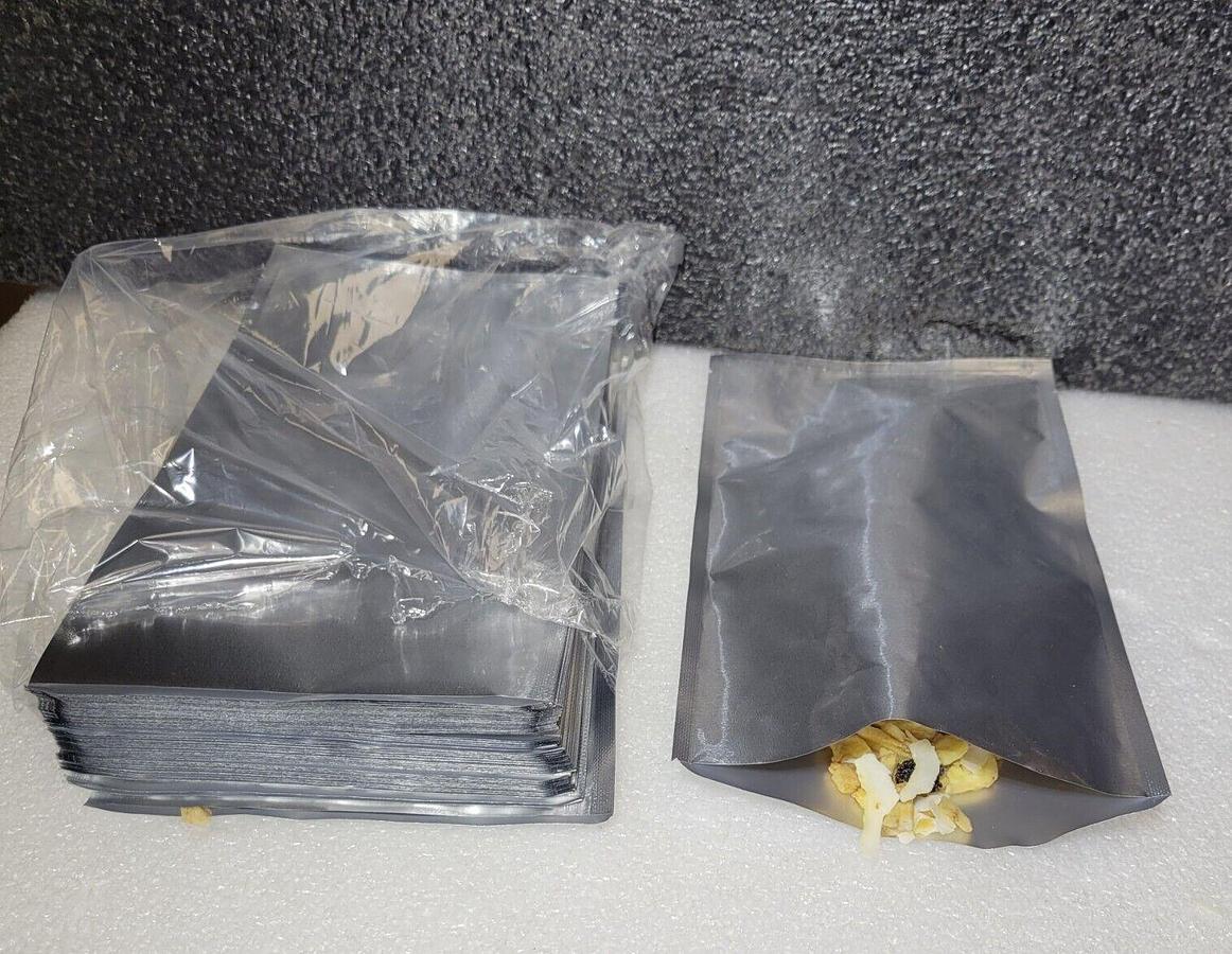 100 Heat seal foil bags 7 x 17.25 Protective Packaging Corp. 90% DISCOUNT