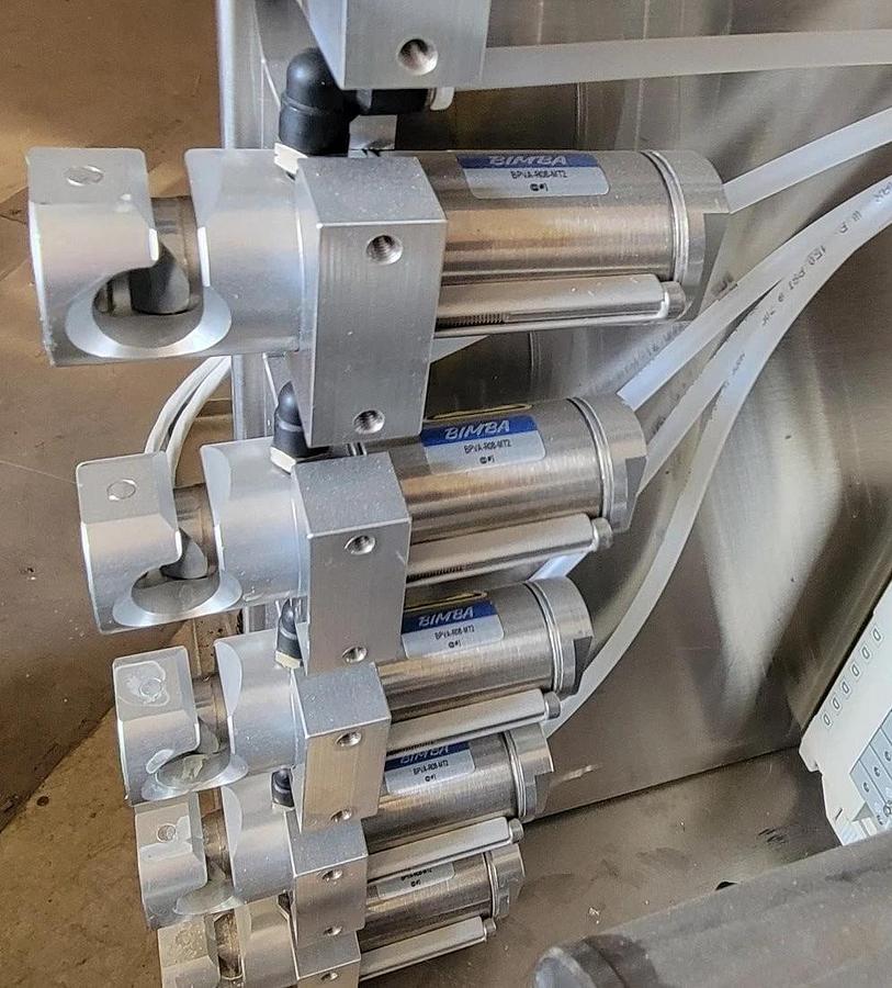 Used 1/2"  Bimba BPV Pneumatic Pinch Valve, BPVA-R08-MT2,  normally closed