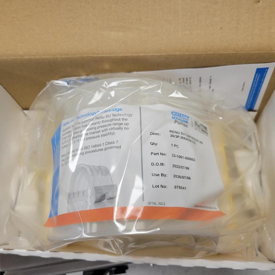 Quantum Watson Marlow RENU SU CARTRIDGE 600 20/3P IRRADIATED  33-1061-000002