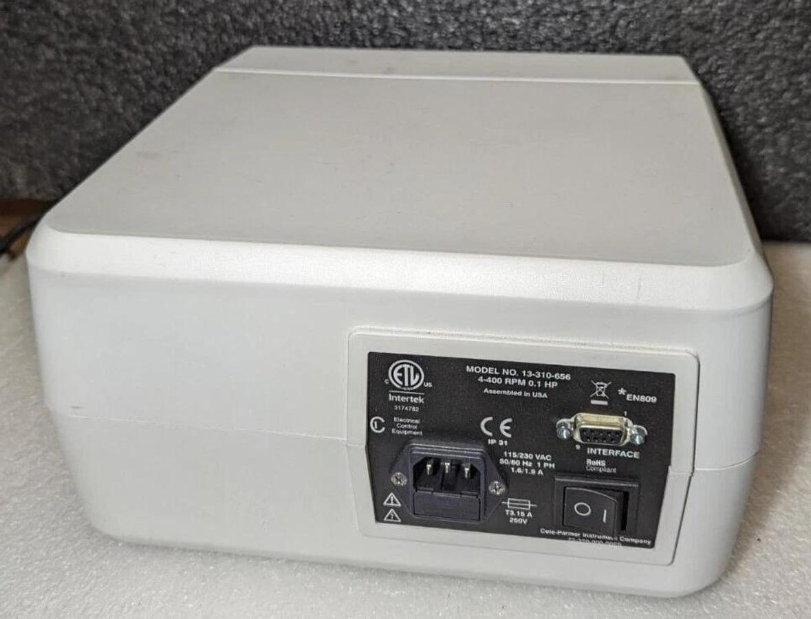 Used Cole-parmer 13-310-656 W/ Fisher Scientific Peristaltic Pump GP1000
