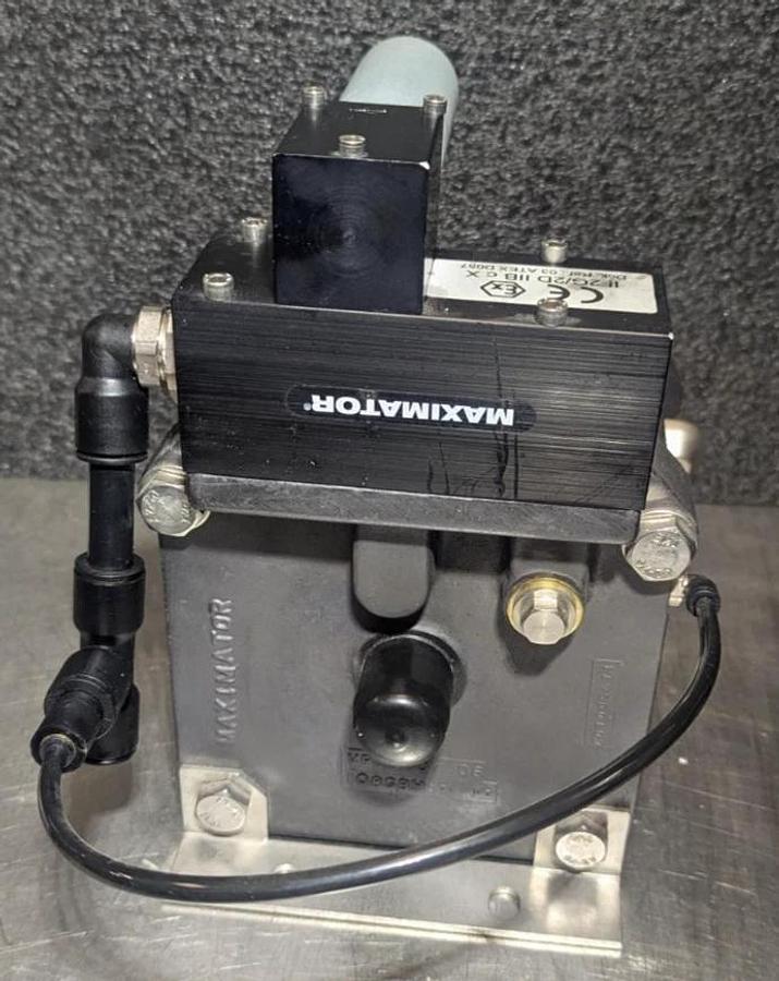 Used Maximator  G 35 LS Air Driven Liquid Pump 5800 psi