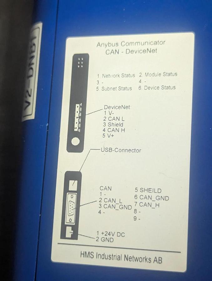 Used Anybus Programmable Communicator AB7016-C  Can-DeviceNet  Adapter
