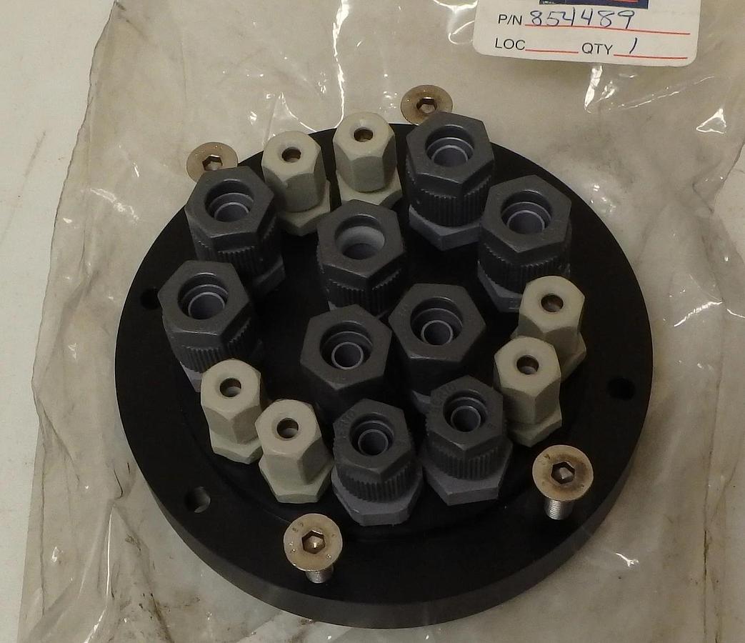 Sames Technologies sprayer adapter block plate 854489  NEW
