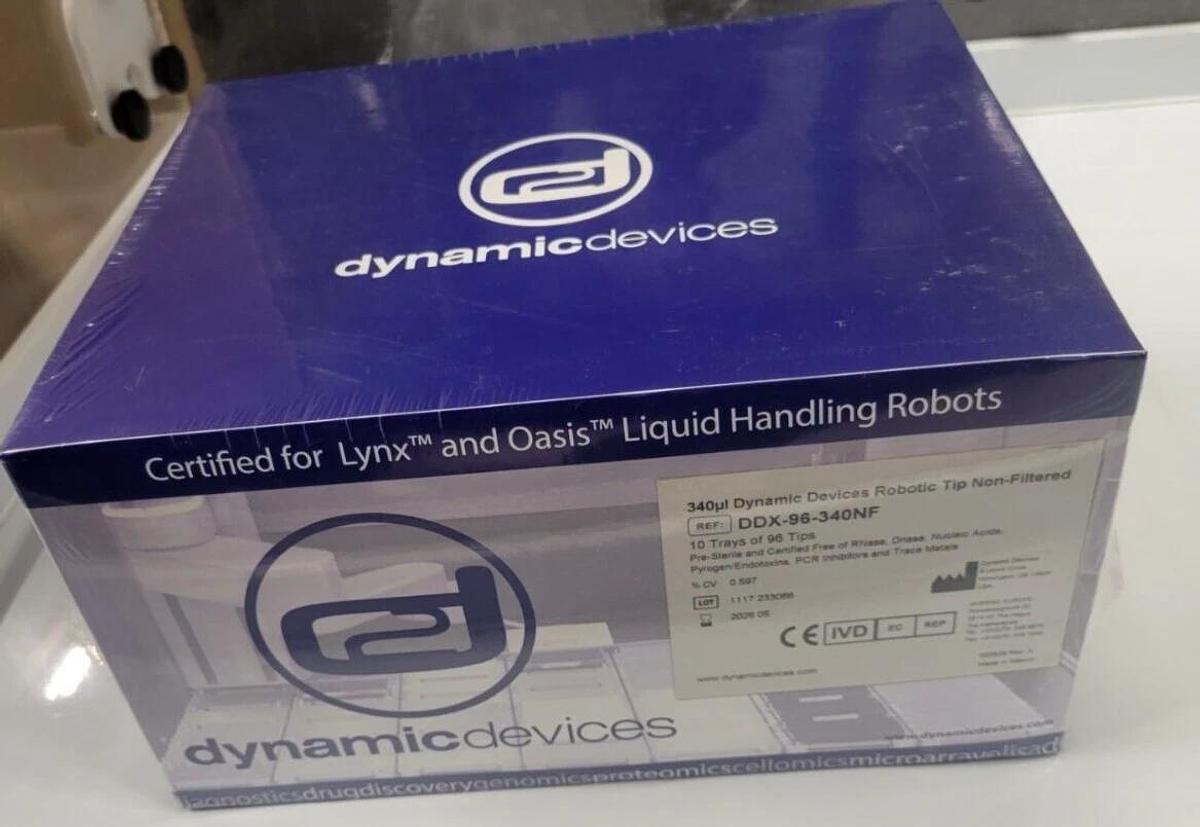 Dynamic Devices 340μL Pipette Tip Sterile DDX-96-340NF