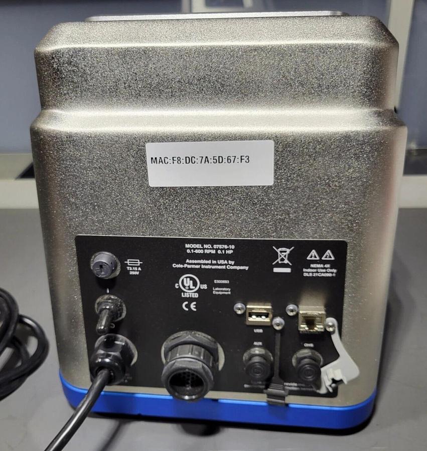Masterflex 07576-10  L/S MasterSense Drive with EtherNet/IP  Peristaltic  Pump
