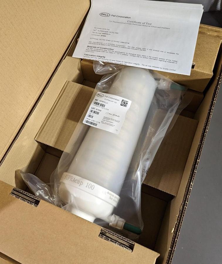 PALL NP6PDL31 Supracap 100 filter capsule,  10 inch 0.2-3 µm