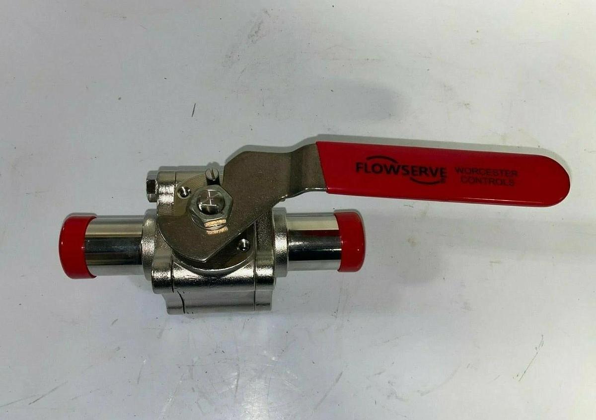 Flowserve Worcester Controls 1-1/2'' Ball valve PWK4466RTXBO butt weld 400F