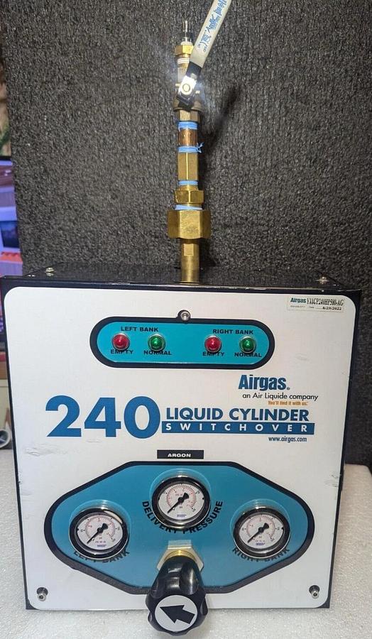 Used Airgas 240 Liquid Cylinder Switchover - Manifold  4301561