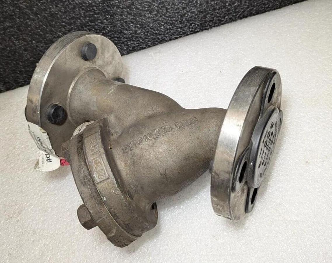 Hayward  1-1/2" Flanged 316 Stainless Steel Y-Strainer, CF8M