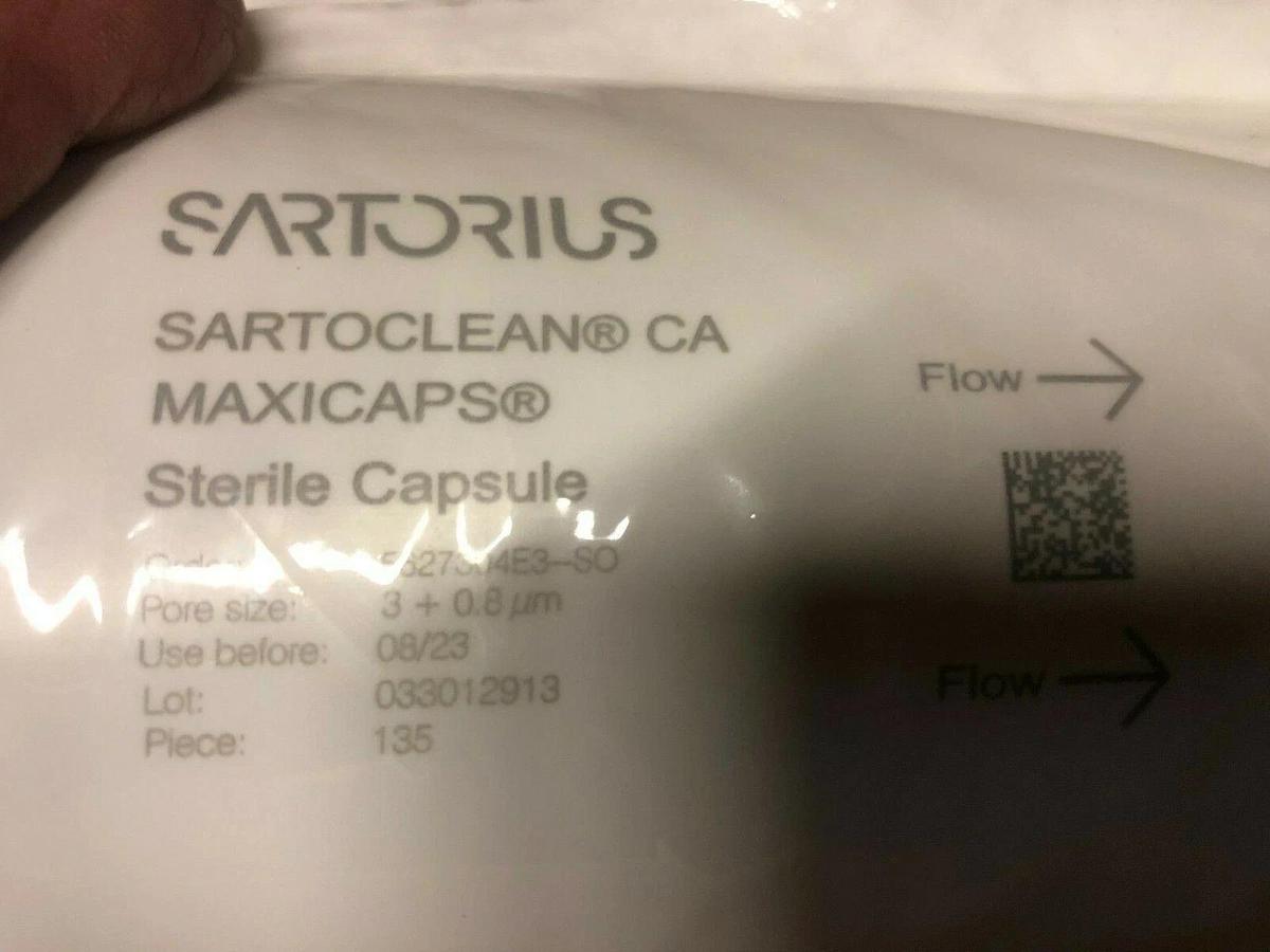 Sartorius Sartoclean® CA Maxicaps 3+0.8µm cellulose acetate filter 5627304E3--SO