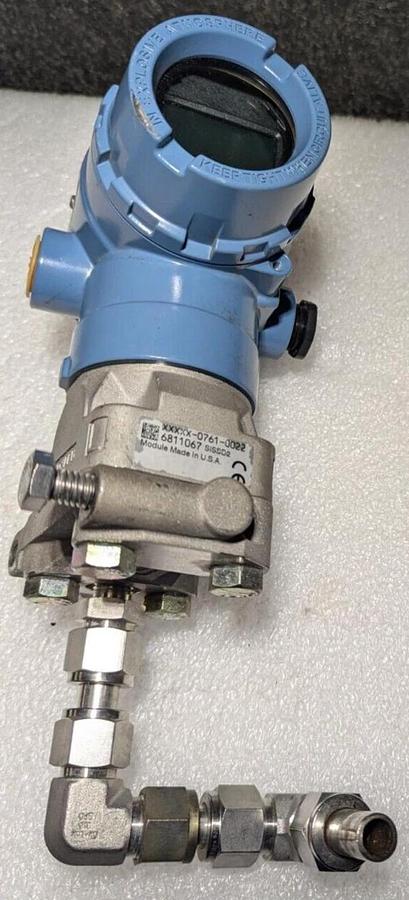 Used Rosemount 2051CG2A22A1AB4E5M5D4DF  Pressure Trensmitter