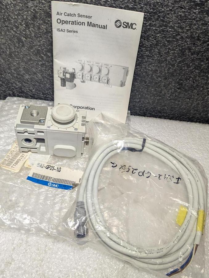 SMC ISA2-GP25-XG Aircatch  Sensor  W/ Cable