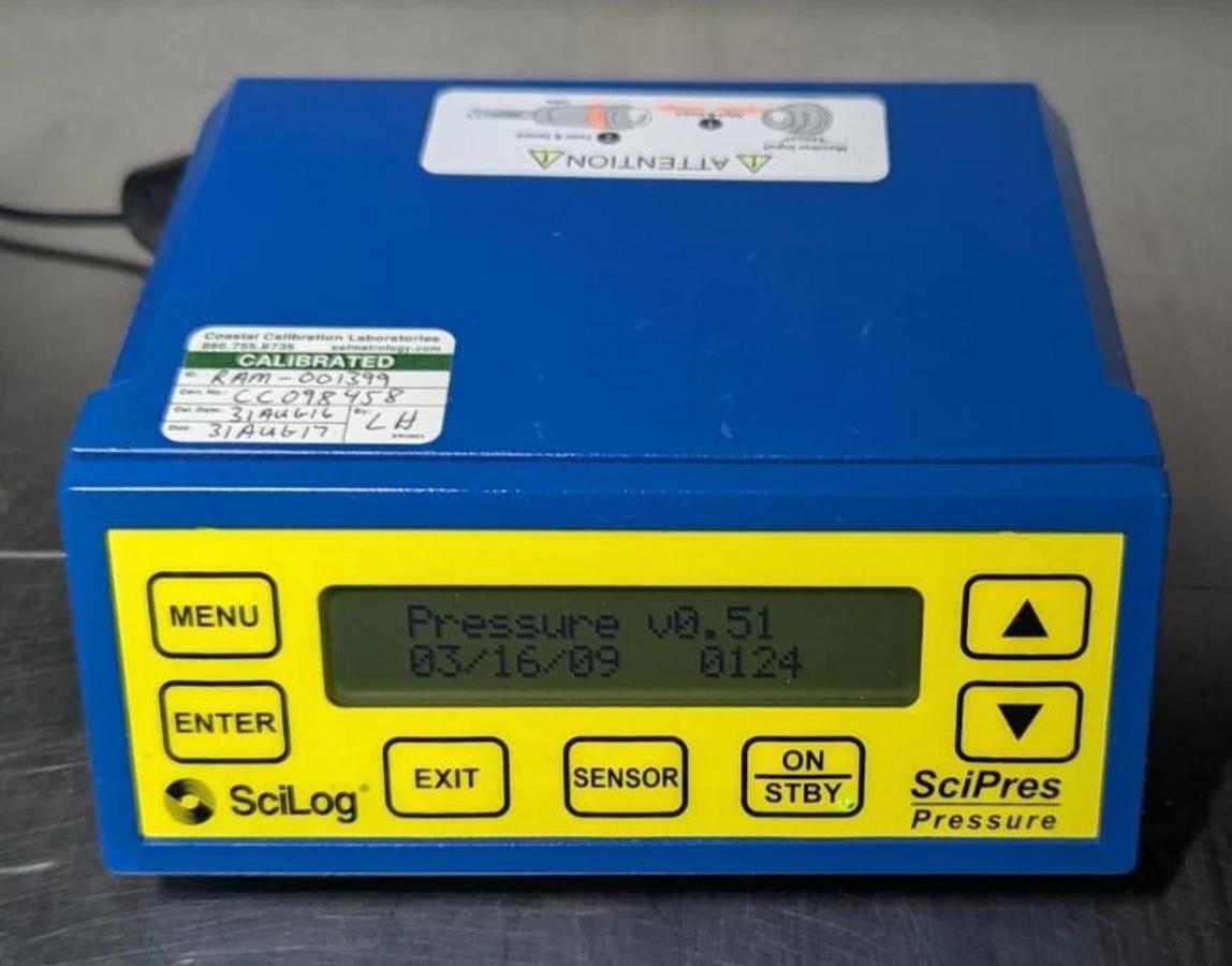 Used Parker SciLog SciPres Pressure Monitor Display