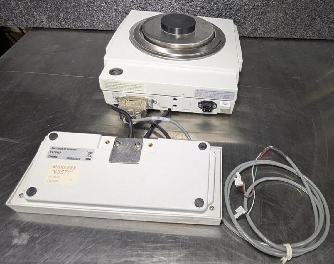 Used Sartorius LP1200S Balance with Sartorius YAC01LP  missing power supply