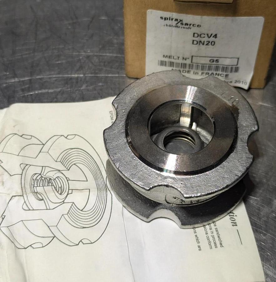 Spirax Sarco DCV4  DN20 Disc Check Valve