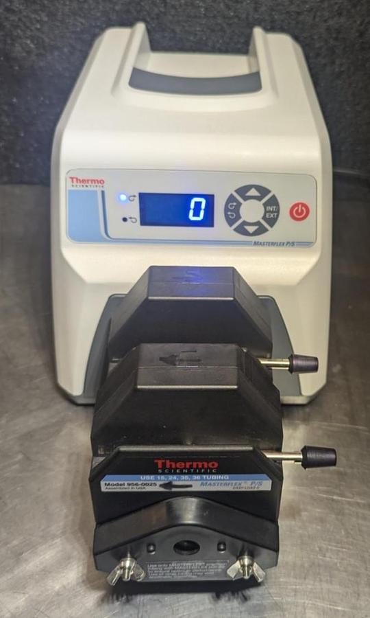 Used Thermo Scientific 1400-1320 Peristaltic Pump w/ double pump head 956-0025