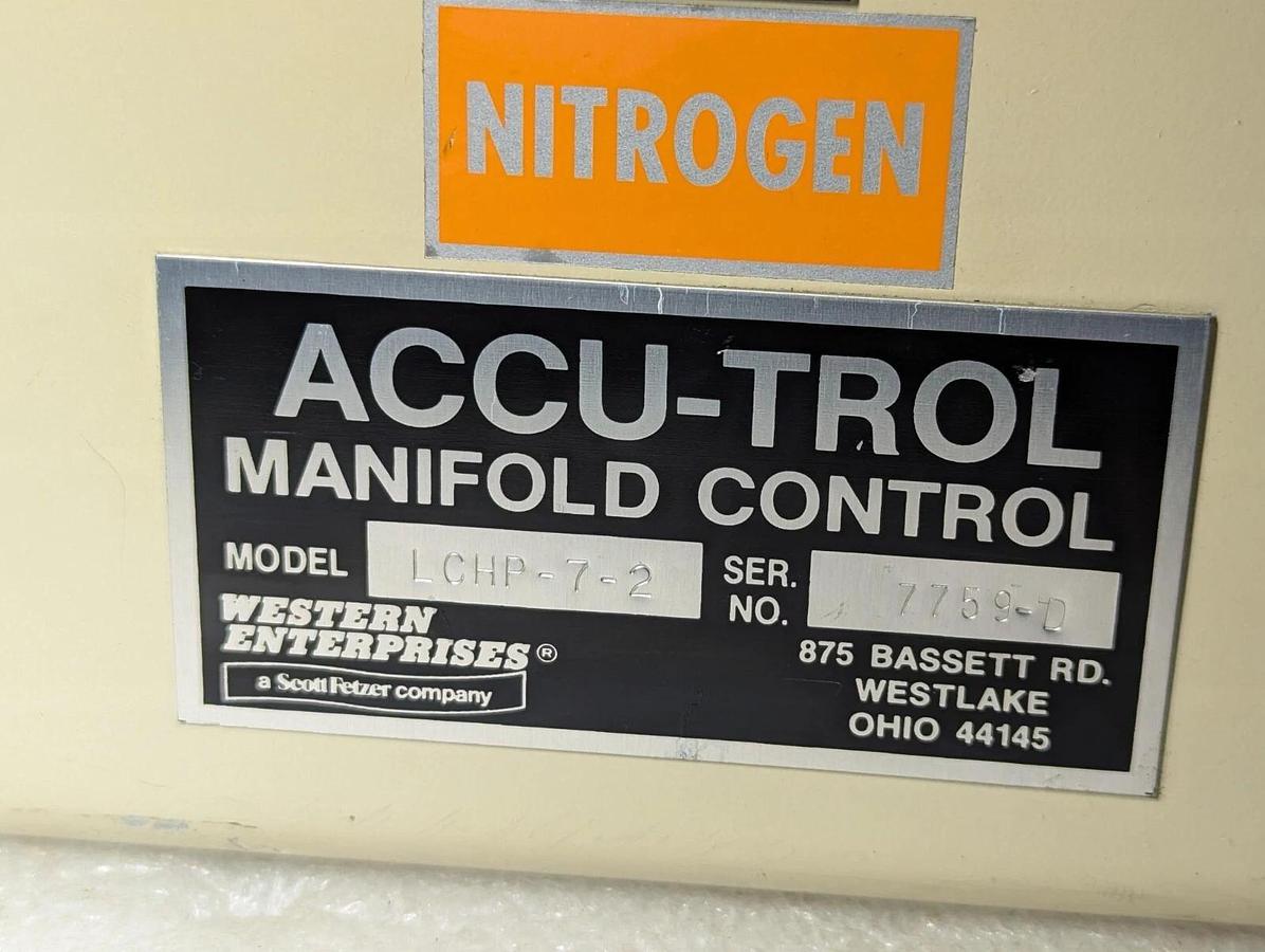 Used Western  Enterprises Accu-Trol Manifold  Control  LCHP-7-2