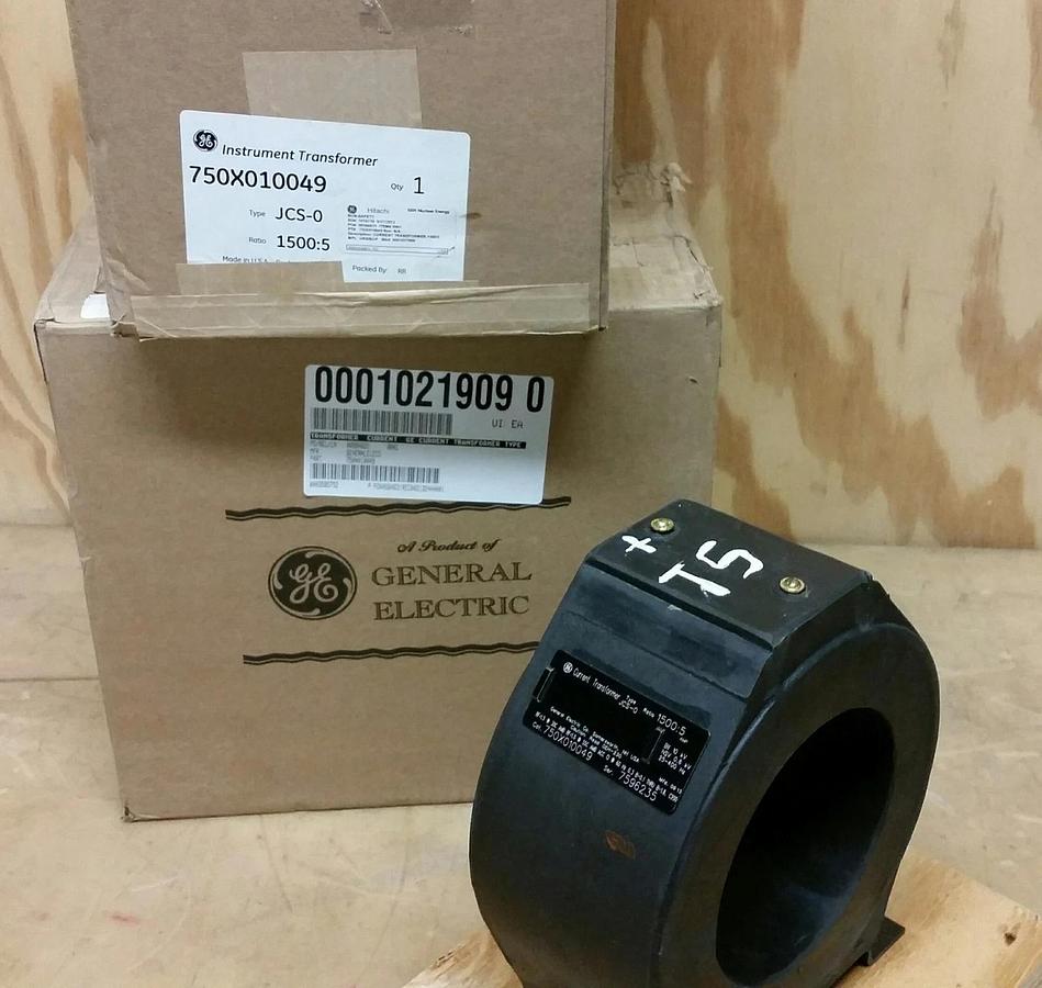 750X010049 GE JCS-0 Indoor Current Transformer 1500:5 with base