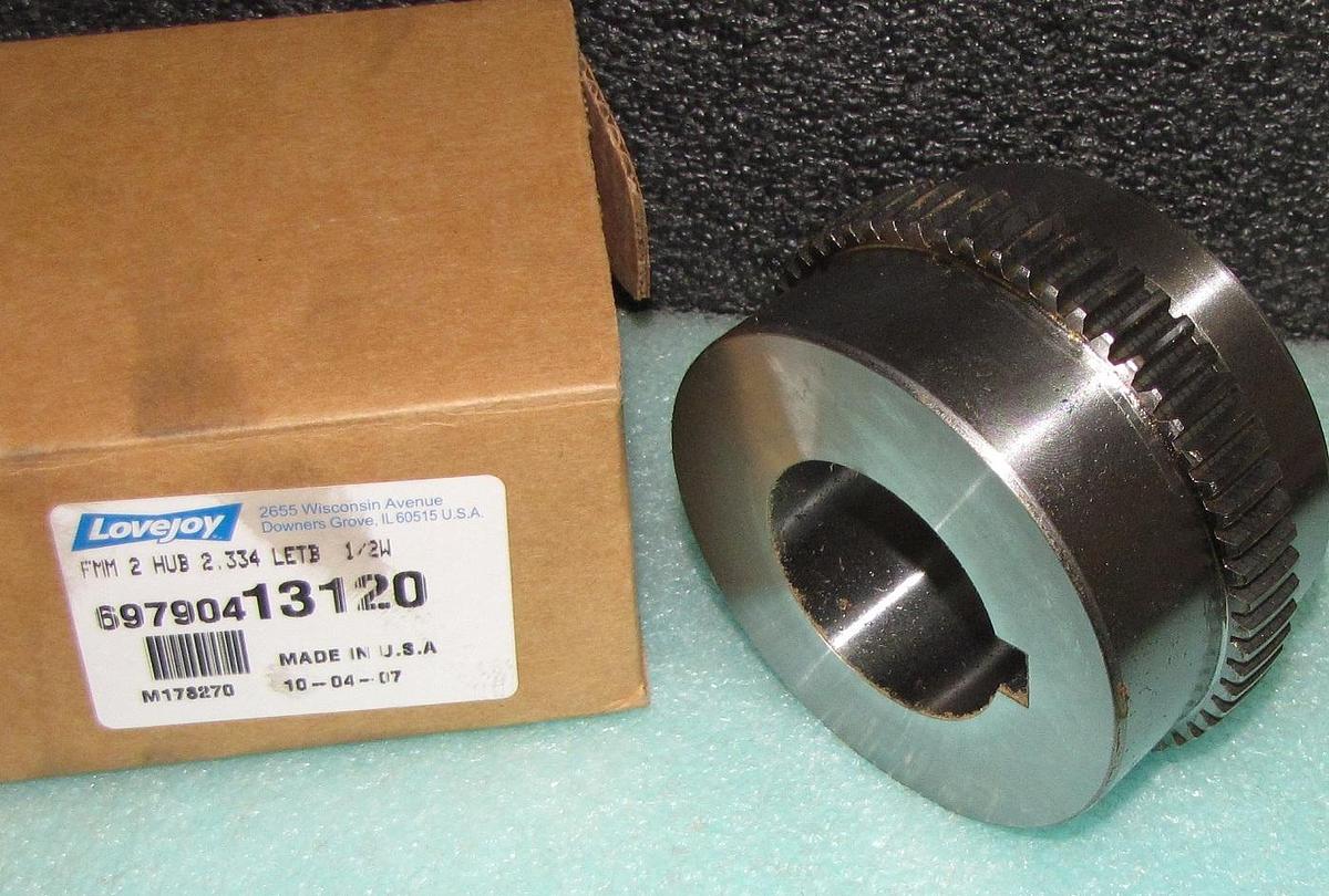 Lovejoy Sier-Bath 697904-13120 FMM 2 HUB 2.334 LETB  1/2W Coupling 69790413120
