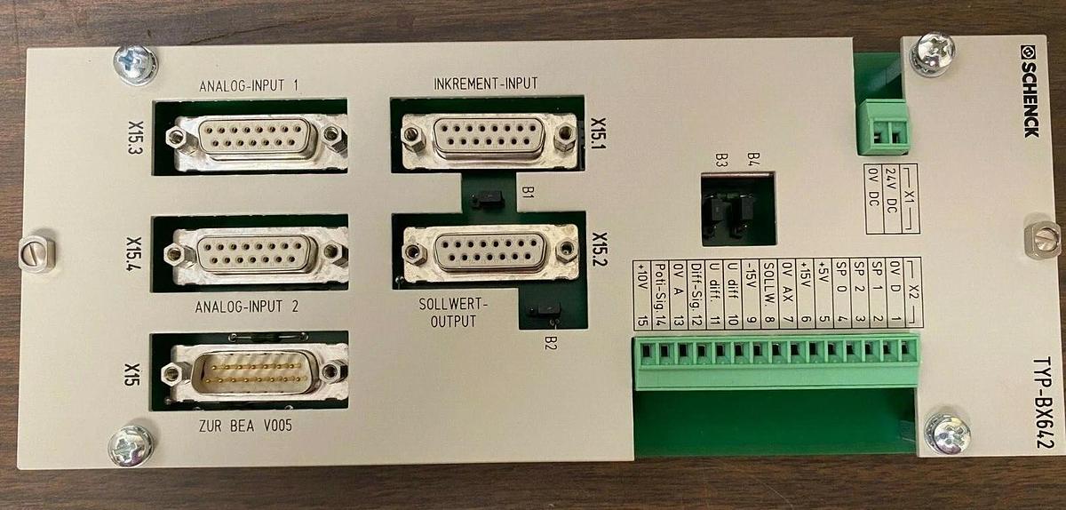 Schenck TYP-BX642 Interface Port Module 24VDC