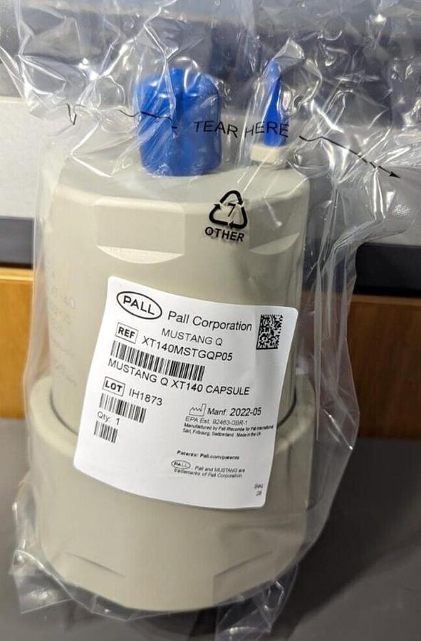 Pall Mustang Q,  XT140MSTGQP05 Chromatography Membrane Capsule