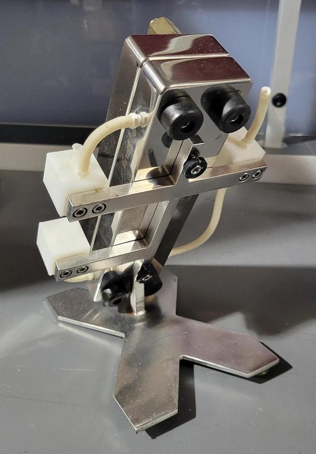 Used REPLIGEN TangenX  Low Holdup Volume Holder LHV TX002 with stand TX013