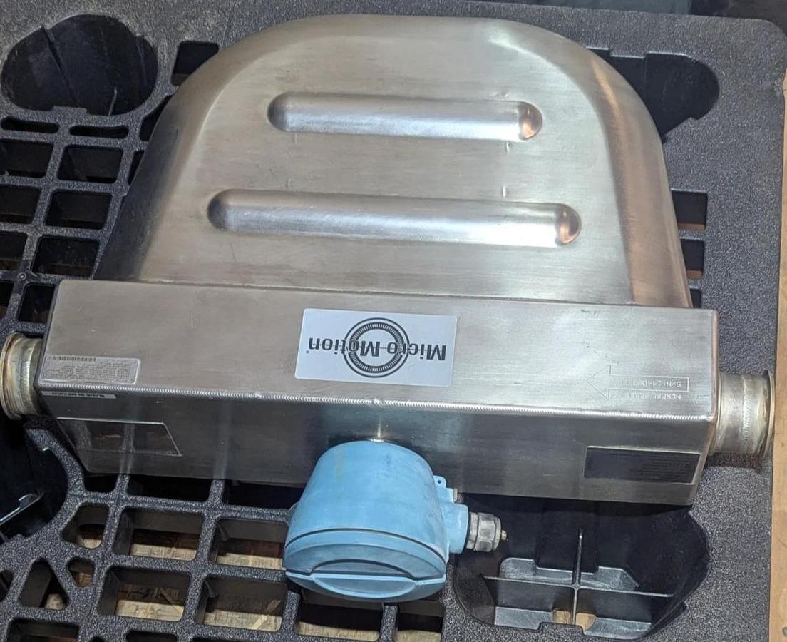 Used Micro Motion H20S352NWBMEZZZZ  2" Mass flow sensor
