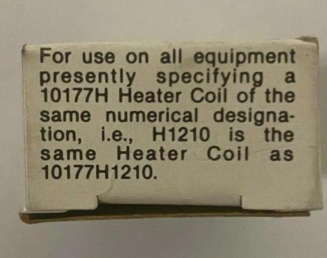 3 / EATON Cutler Hammer H1235 Starter Overload relay heater elements