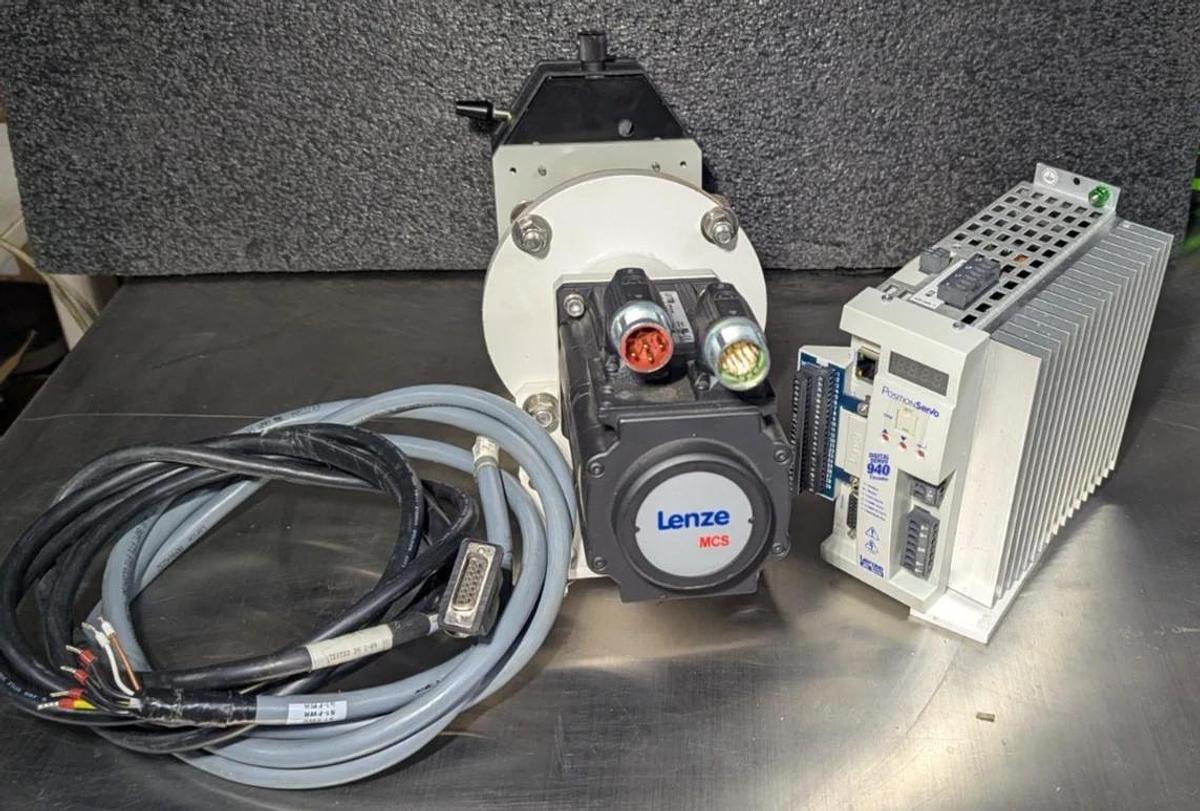 Used Masterflex Peristaltic Pump  77601-60 with Lenze MSC09D41 &E94P04 controller
