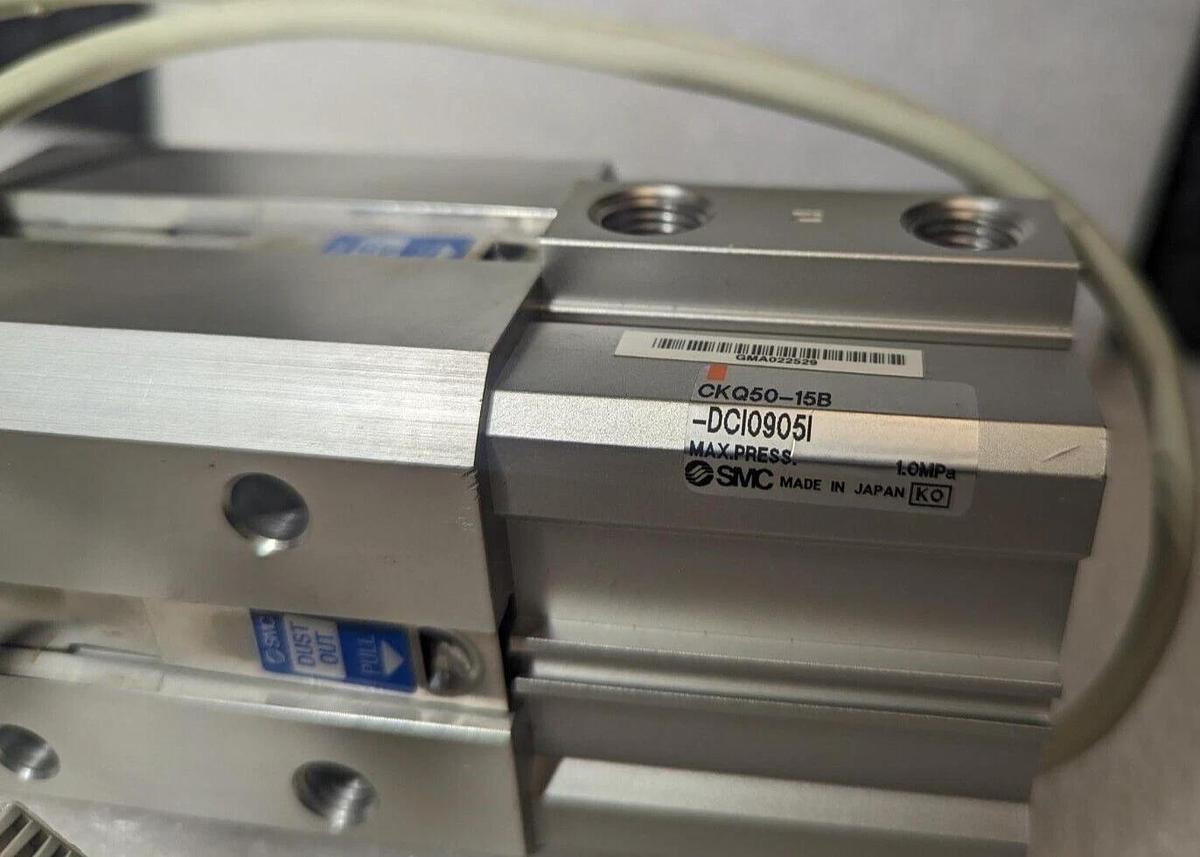 SMC CKQ50-15B-DC109051  Pneumatic Pin Clamp Cylinder