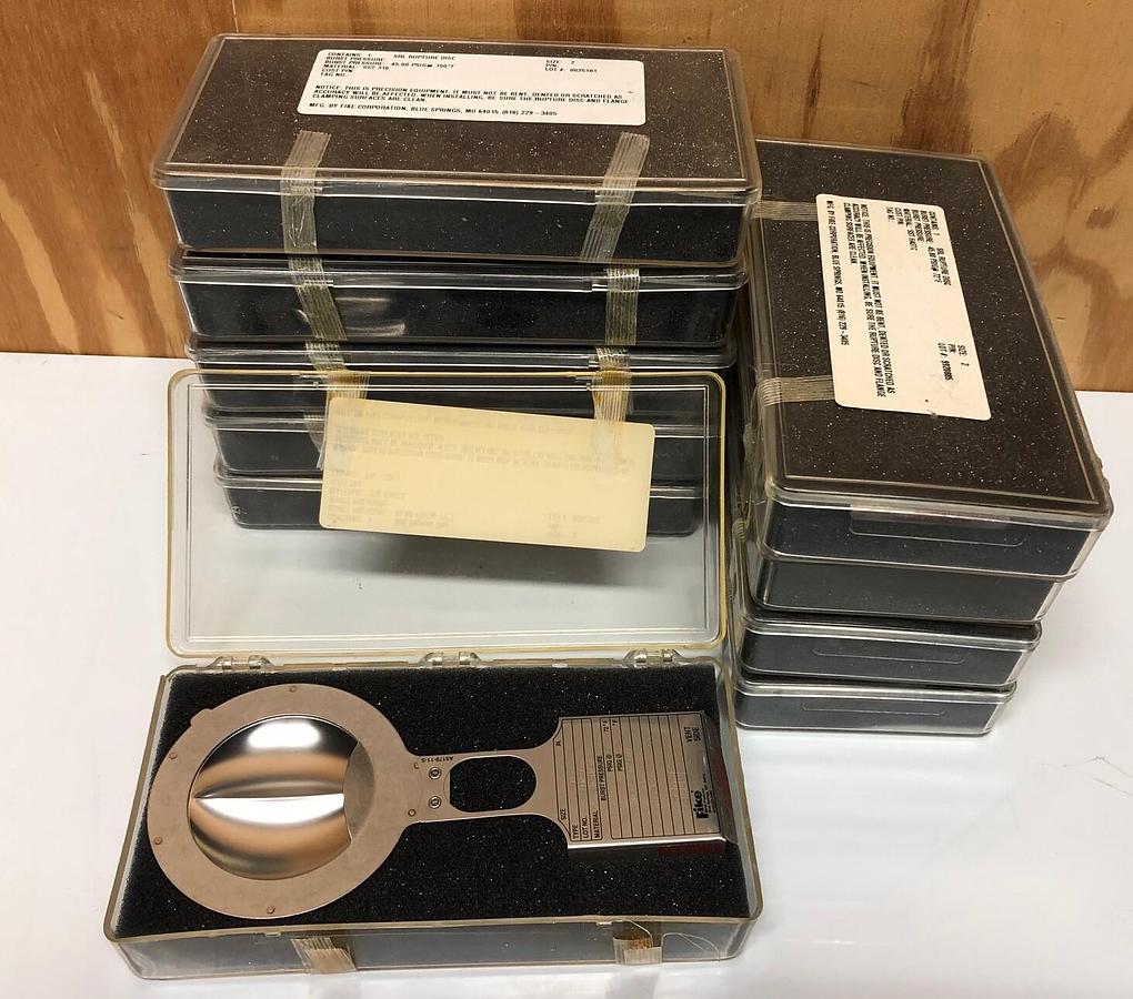 Fike 2" SRL Rupture Disc  45 PSIG @ 72 °F,  316 HASTC