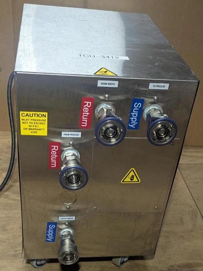 Used 1 hp Mokon DT4C09AHC Pura Therm Industrial Temperature Control Unit 9kw