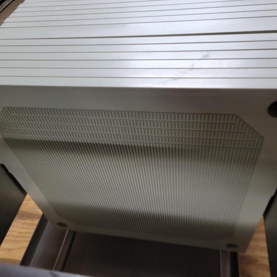 Used ErtelAlsop L604-46 stainless steel plate and frame filter press 24" x 24"